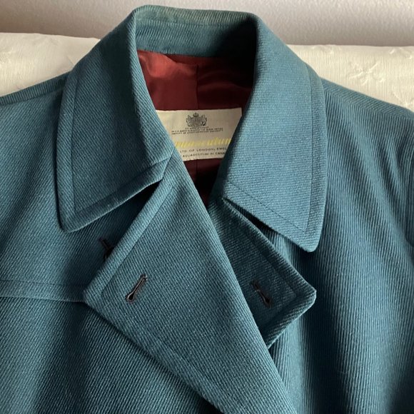 1960s 1970s Double Breasted Topcoat - Picture 2 of 13
